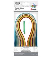 Zestaw do quillingu paski + igła mix 150szt