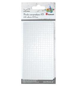 Pianka samoprzylepna 3D 5x5mm biała 2szt