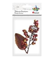 Kiść jagód z liściem mix 1szt