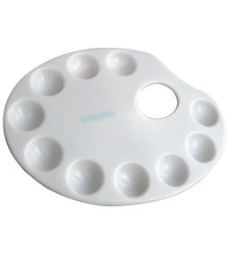 Paleta plastikowa owalna 23x17cm