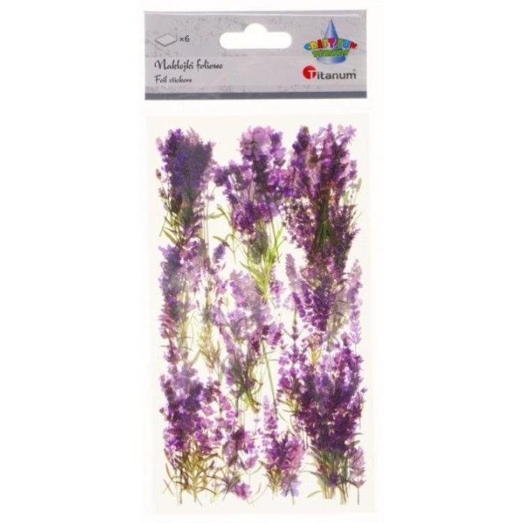 Naklejki foliowe 6 plansz lawenda