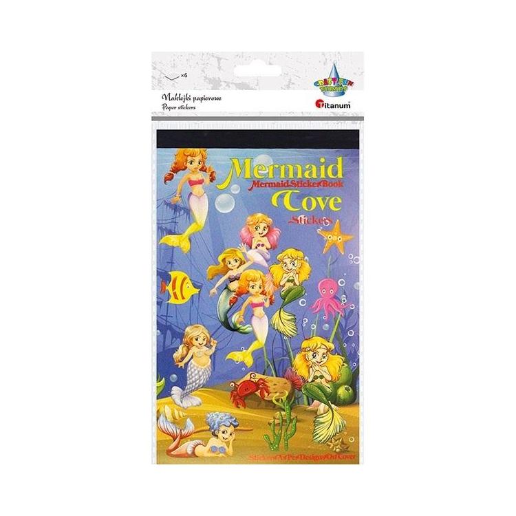 Naklejki papierowe 6 plansz morskie 194szt