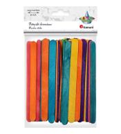 Drewniane patyczki proste 10x115mm mix 70szt