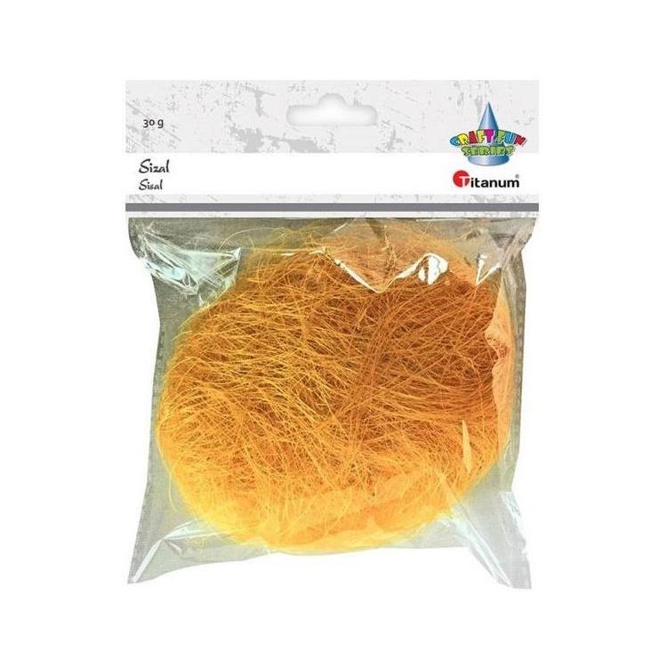 Sizal 30g pomarańczowy