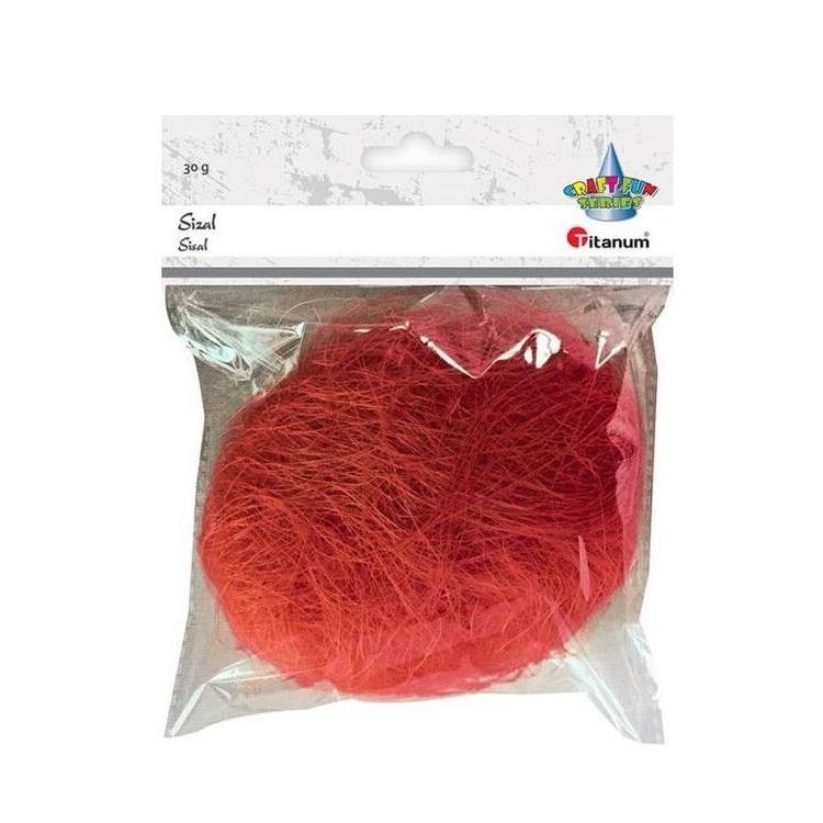 Sizal 30g czerwony