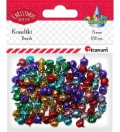 Dzwoneczki metalowe 6mm 100szt