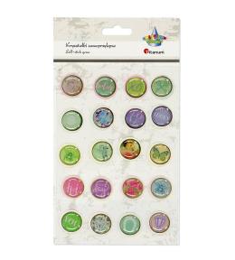 Dekoracje samoprzylepne 3D zalane akrylem 20szt