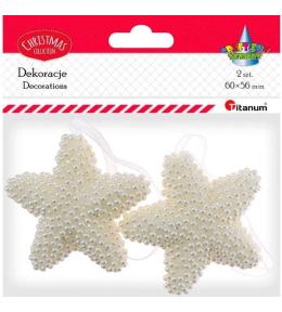 Zawieszki gwiazdki 60x56mm 2szt