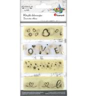 Wstążki z organzy 26mm x1m 4szt