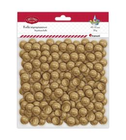 Kulki styropianowe mix złote 20g