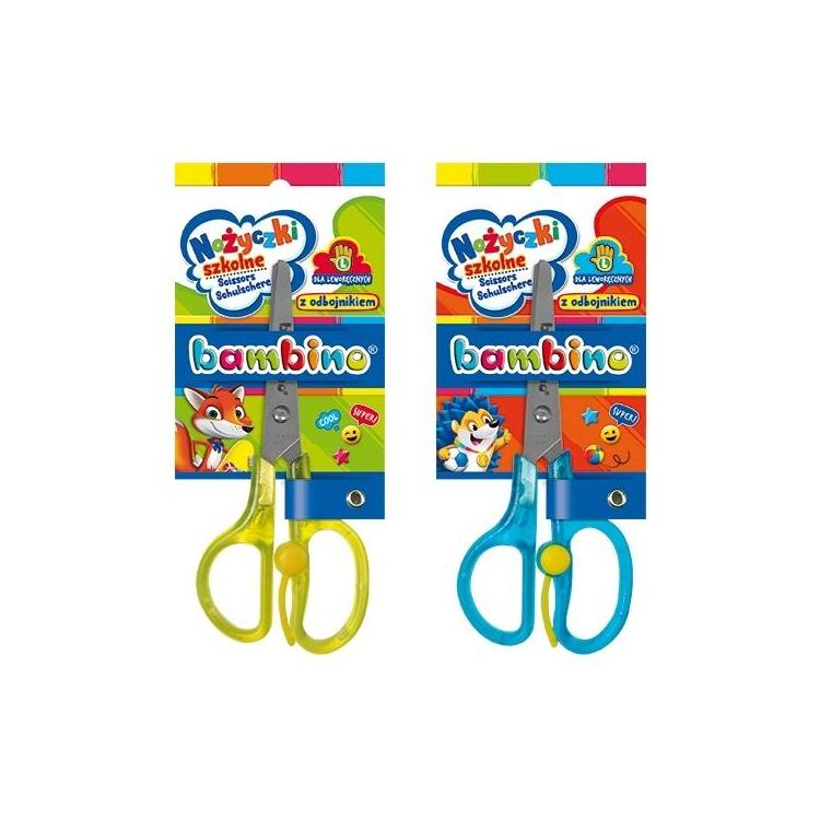 Nożyczki szkolne dla leworęcznych BAMBINO