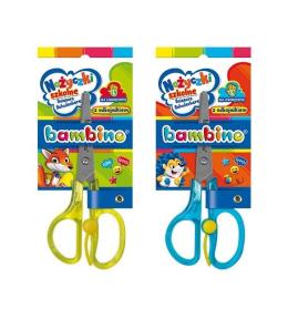 Nożyczki szkolne dla leworęcznych BAMBINO