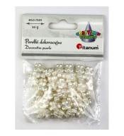 Koraliki perełki plastikowe koniczyna 10mm 20g
