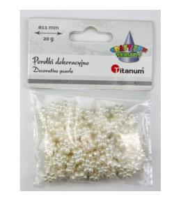 Koraliki perełki plastikowe kwiatki 14x11mm