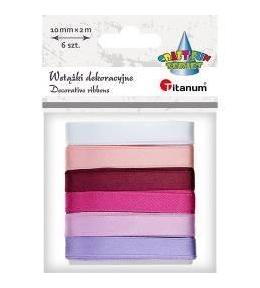 Wstążki satynowe 10mm/2m 6 kolorów