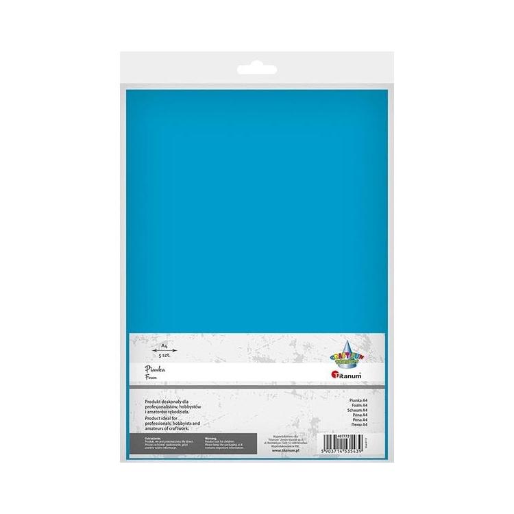 Pianka A4 5szt. niebieska