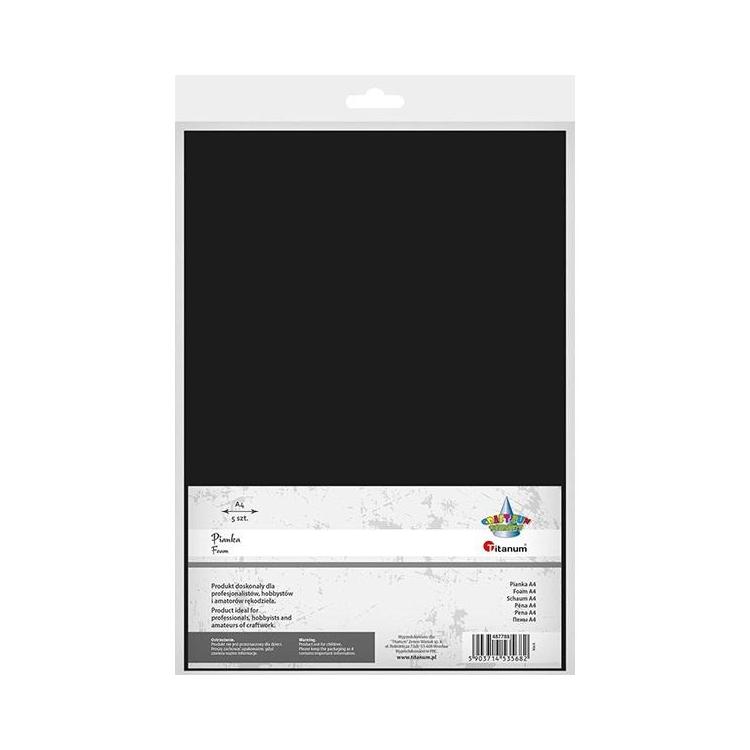 Pianka A4 5szt. czarna