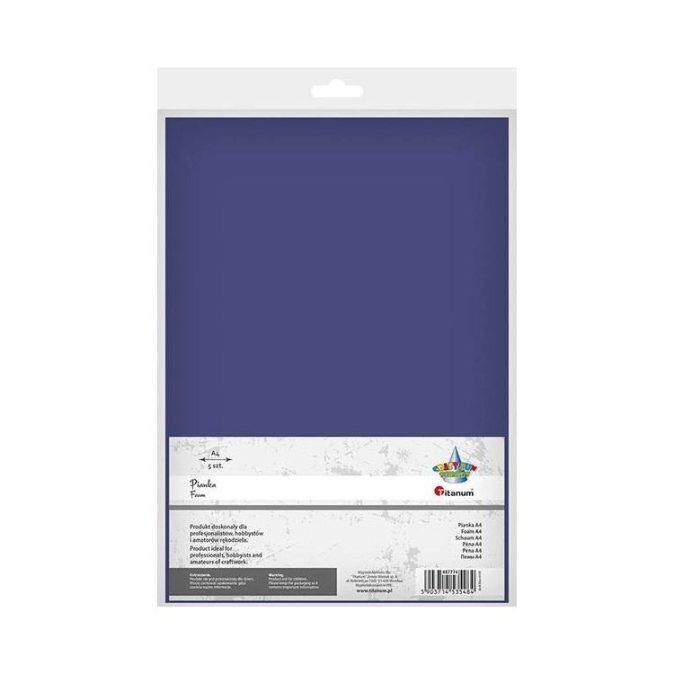 Pianka A4 5szt. chabrowa