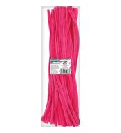 Druciki dekoracyjne 0,6x30cm różowe 50szt