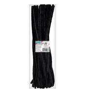 Druciki dekoracyjne 0,6x30cm czarne 50szt