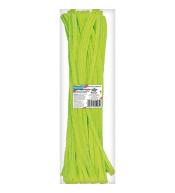 Druciki dekoracyjne 0,6x30cm fluo kanarkowe 50szt