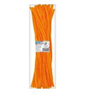 Druciki dekoracyjne 0,6x30cm pomarańcz jasne 50szt