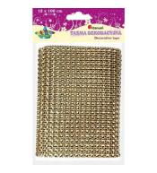 Taśma z kryształkami złota