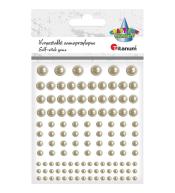 Kryształki samoprzylepne perełki mix 120szt