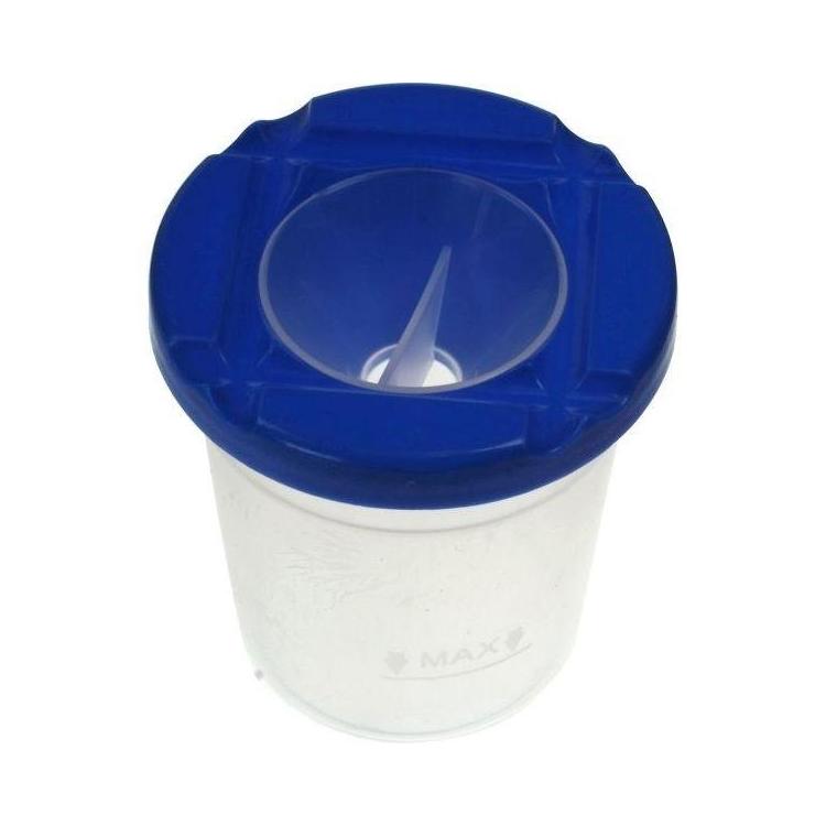 Pojemnik na wodę do pędzli 8x8,5cm mix