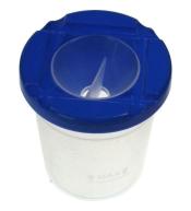 Pojemnik na wodę do pędzli 8x8,5cm mix