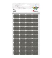 Rzepy samoprzylepne szare 15x25mm 40kpl