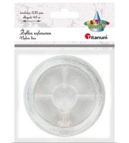 Żyłka nylonowa przezroczysta 0,35mm 40m