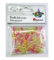 Koraliki plastikowe 6mm 20g