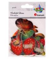 Naklejki foliowe grzyby 40szt