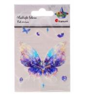 Naklejki foliowe motyl 70x60mm 8szt