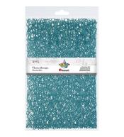 Tkanina dekoracyjna turkusowa 60x50cm