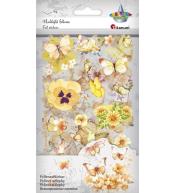 Naklejki foliowe 4 plansze motyle, kwiaty