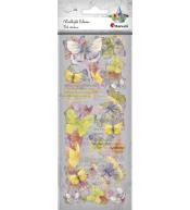 Naklejki foliowe 6 plansz motyle