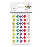 Naklejki foliowe Gwiazdki 15mm 400szt