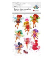 Dekoracje samoprzylepne 3D wróżki, motyle 10szt