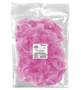 Piórka puch 16g jasnoróżowe