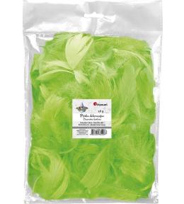 Piórka puch 16g jasnozielone