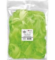 Piórka puch 16g jasnozielone