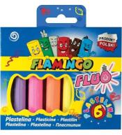 Plastelina Flamingo 6 kolorów