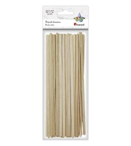 Drewniane patyczki proste 5x190mm 50szt