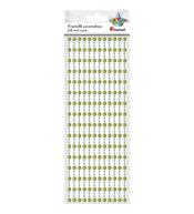 Kryształki samoprzylepne na pasku mix 12szt