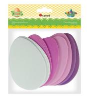 Piankowe Jaja 57x80 mm mix kolorów 8szt