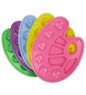 Paletka malarska 17x23cm 10 wgłębień mix