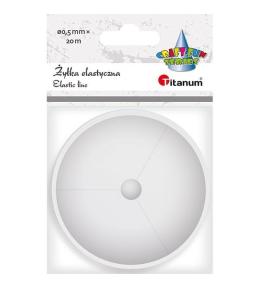 Żyłka silikonowa elastyczna 0,5mm 20m