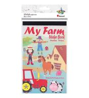 Naklejki papierowe 6 plansz farma mix 174szt